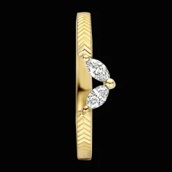 Gatsby Gala Ring 18kt Geel goud Diamant AP04 R 0056